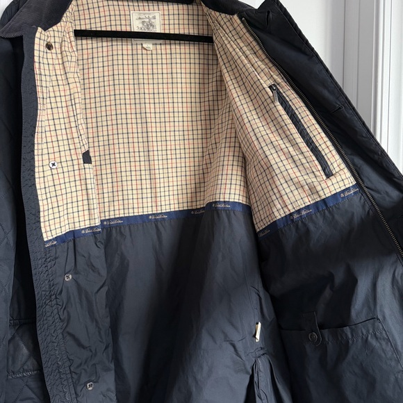 Brooks Brothers Men’s Quilted Field Coat — YKK, Wool Lined, Tattersall — L - Picture 8 of 13